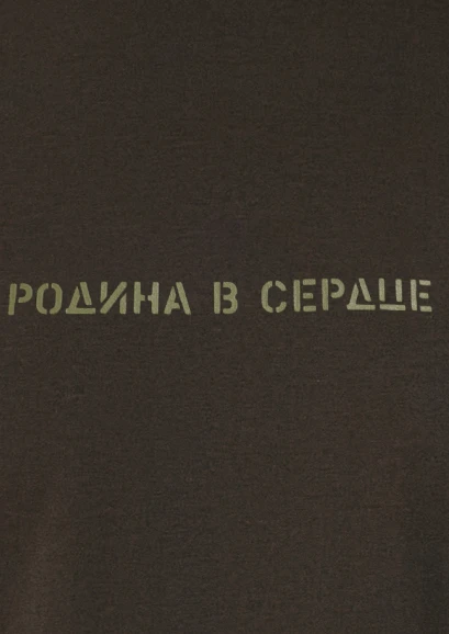 Купить футболка мужская «родина в сердце» хаки в интернет-магазине ArmRus по выгодной цене. - изображение 9