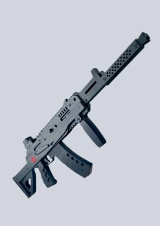 Игрушка-резинкострел из дерева «Армия России» Автомат АК-12: купить в интернет-магазине «Армия России