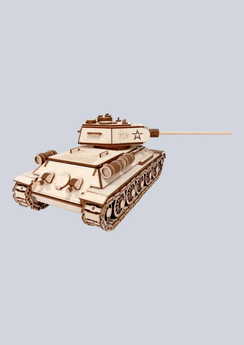 Купить игрушка-конструктор из дерева танк «т-34-85» 651 деталь в интернет-магазине ArmRus по выгодной цене. - изображение 2