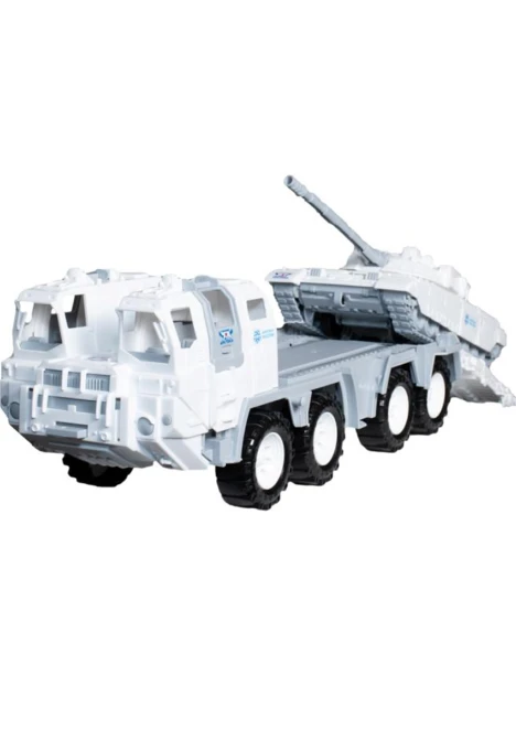 Военный тягач "Арктика" с танком - изображение 4