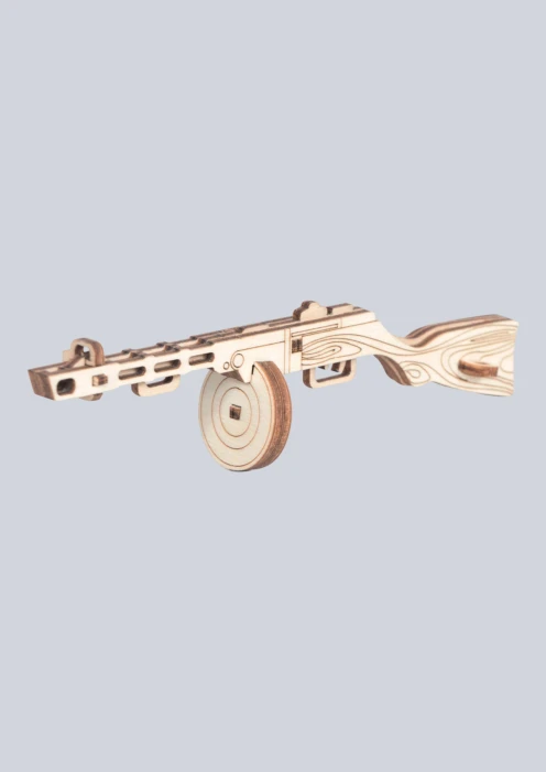 Купить игрушка-конструктор из дерева пистолет-пулемёт «армия россии» 9 деталей в интернет-магазине ArmRus по выгодной цене. - изображение 2