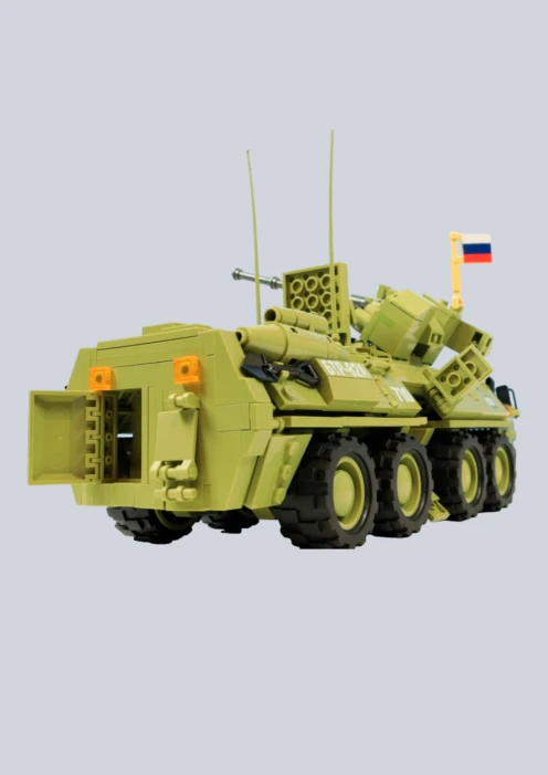 Купить игрушка-конструктор российский бронетранспортер «бтр-82а» 810 деталей в интернет-магазине ArmRus по выгодной цене. - изображение 2