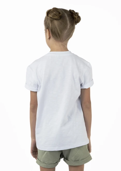 Купить футболка детская «вежливые мишки» белая в интернет-магазине ArmRus по выгодной цене. - изображение 4