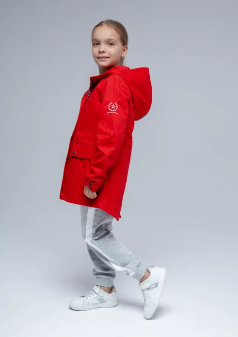 Купить куртка-парка детская «от победы к победам» красная в интернет-магазине ArmRus по выгодной цене. - изображение 18