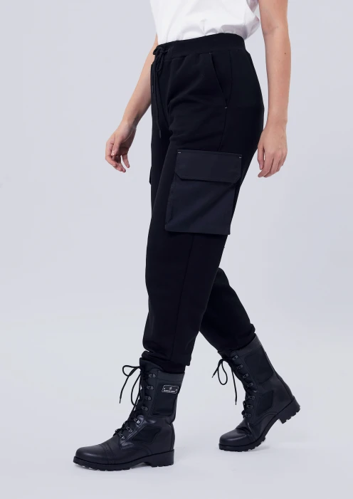 Купить брюки-карго женские «армия» черные в Москве с доставкой по РФ - изображение 9