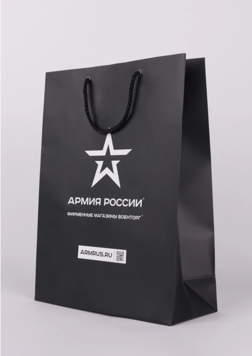 Купить пакет подарочный «армия россии» 300х400х120 мм в интернет-магазине ArmRus по выгодной цене. - изображение 1