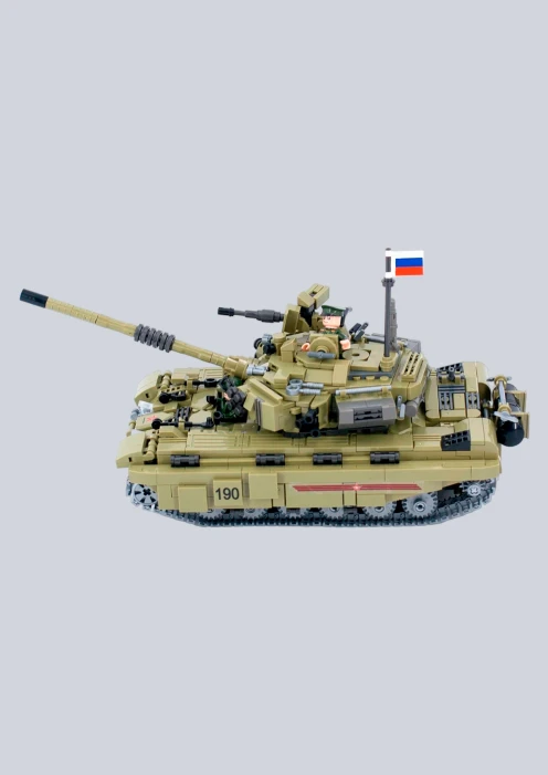 Купить игрушка-конструктор российский боевой танк «владимир» 1220 деталей в интернет-магазине ArmRus по выгодной цене. - изображение 5
