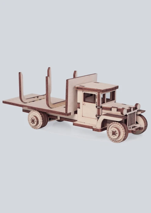 Купить игрушка-конструктор из дерева советский грузовик-лесовоз «зис-5» 43 детали в интернет-магазине ArmRus по выгодной цене. - изображение 2