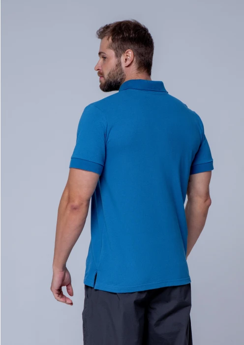 Купить футболка-поло пике мужская «звезда» синяя в интернет-магазине ArmRus по выгодной цене. - изображение 2