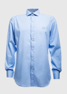 Рубашка мужская «Армия России» голубая: купить в интернет-магазине «Армия России