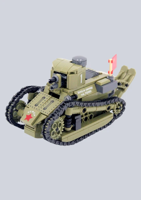 Купить игрушка-конструктор танк «борец за свободу товарищ ленин» 418 деталей в интернет-магазине ArmRus по выгодной цене. - изображение 1