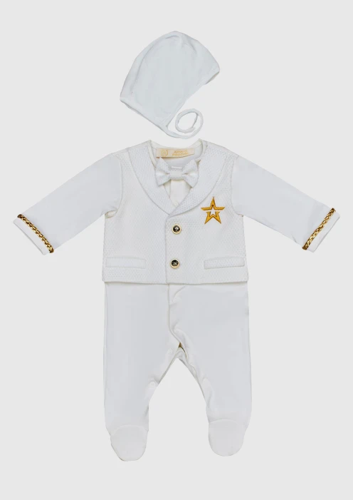 Купить комплект детский «звезда» нарядный белый в интернет-магазине ArmRus по выгодной цене. - изображение 3