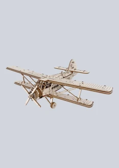 Игрушка-конструктор из дерева военный самолет «АН-2» 142 детали: купить в интернет-магазине «Армия России