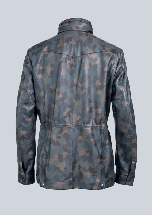 Купить куртка-плащ из натуральной кожи камуфляж в интернет-магазине ArmRus по выгодной цене. - изображение 5