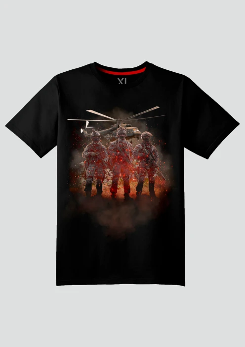 Купить футболка с эмблемой «ссо» 3 бойца черная в интернет-магазине ArmRus по выгодной цене. - изображение 12