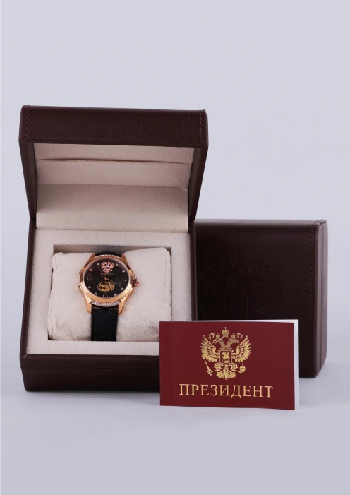 Купить часы женские «президент» механические черные в интернет-магазине ArmRus по выгодной цене. - изображение 2