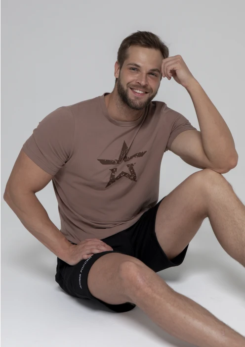 Купить футболка мужская «звезда» бежевая в интернет-магазине ArmRus по выгодной цене. - изображение 11