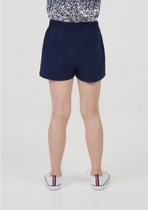 Купить шорты для девочки «первый» синие в интернет-магазине ArmRus по выгодной цене. - изображение 2