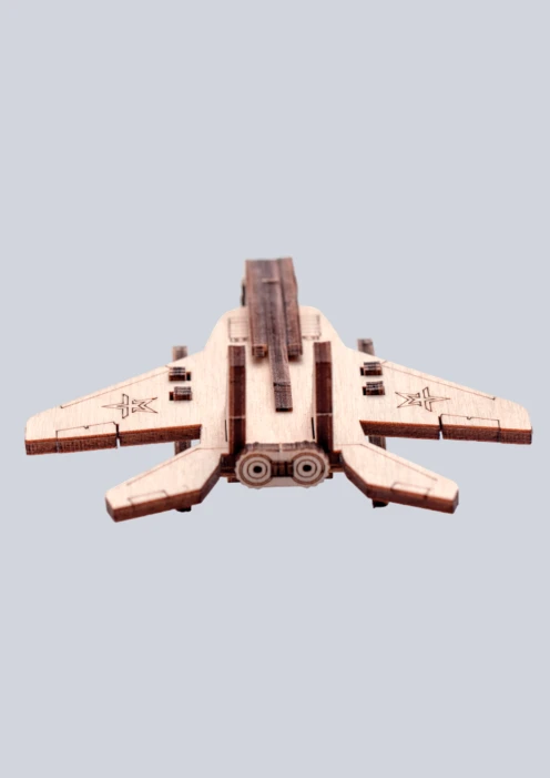 Купить игрушка-конструктор из дерева истребитель «армия россии» 15 деталей в интернет-магазине ArmRus по выгодной цене. - изображение 2
