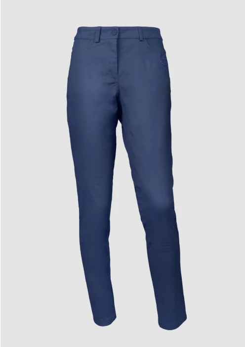 Купить брюки женские темно-синие в Москве с доставкой по РФ - изображение 1
