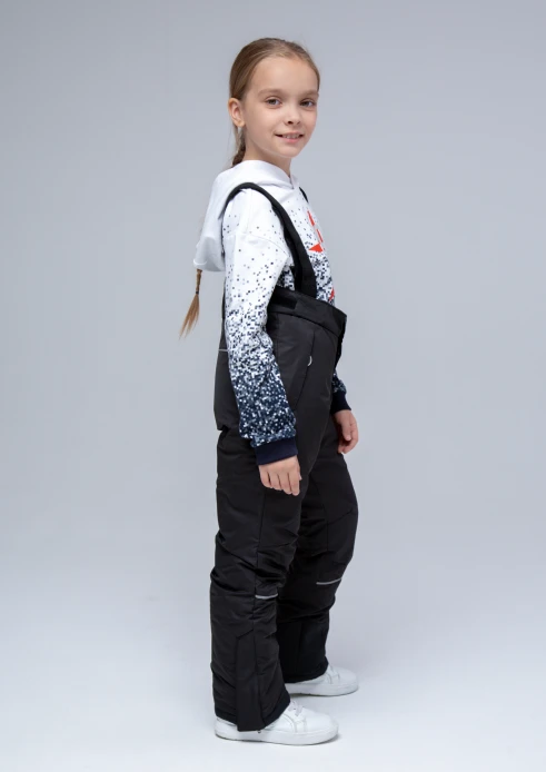 Купить  брюки утепленные детские «от победы к победам» черные в интернет-магазине ArmRus по выгодной цене. - изображение 6