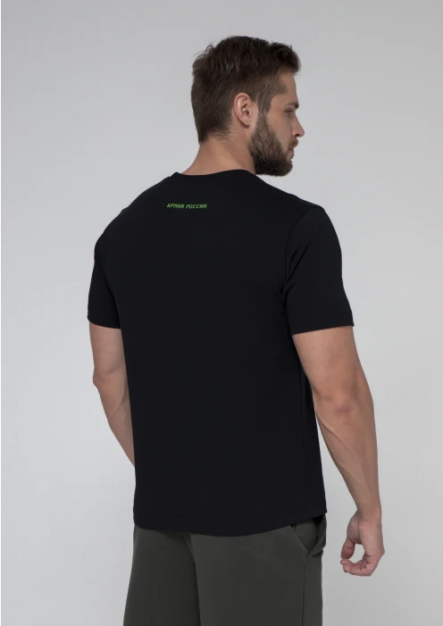 Купить футболка мужская «радар» черная в интернет-магазине ArmRus по выгодной цене. - изображение 2