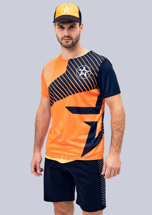Купить футболка спортивная «армия россии» оранжевая  в интернет-магазине ArmRus по выгодной цене. - изображение 1