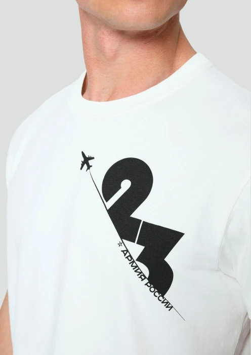 Купить футболка мужская «23» белая в интернет-магазине ArmRus по выгодной цене. - изображение 4