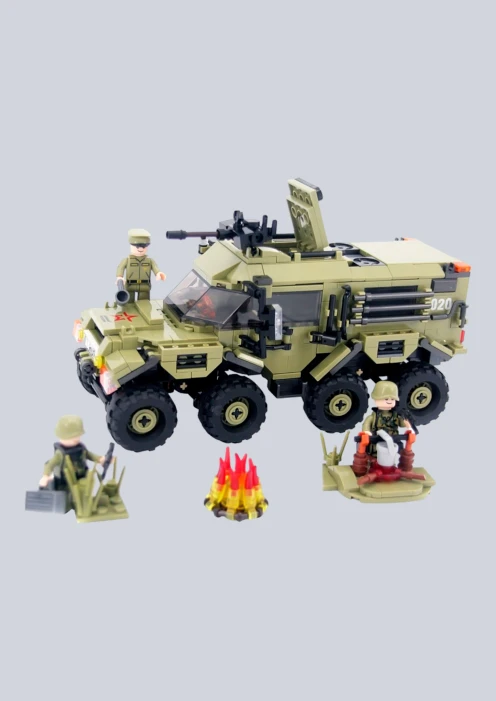 Купить игрушка-конструктор «армейский вездеход» 605 деталей в интернет-магазине ArmRus по выгодной цене. - изображение 2