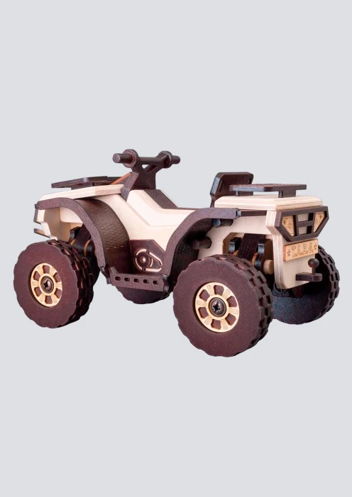 Купить игрушка-конструктор из дерева квадроцикл «hunter» в интернет-магазине ArmRus по выгодной цене. - изображение 2
