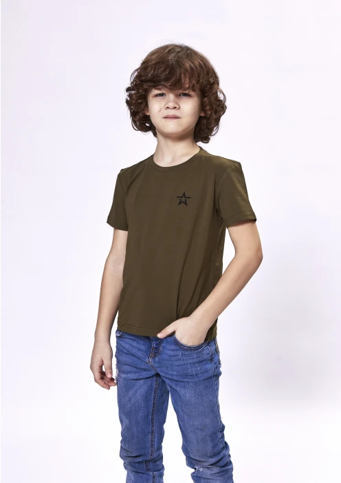 Купить футболка детская звезда и армия рооссии надпись на спине в интернет-магазине ArmRus по выгодной цене. - изображение 3