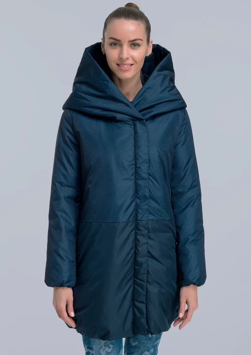 Купить пальто женское с объемным капюшоном в Москве с доставкой по РФ - изображение 1