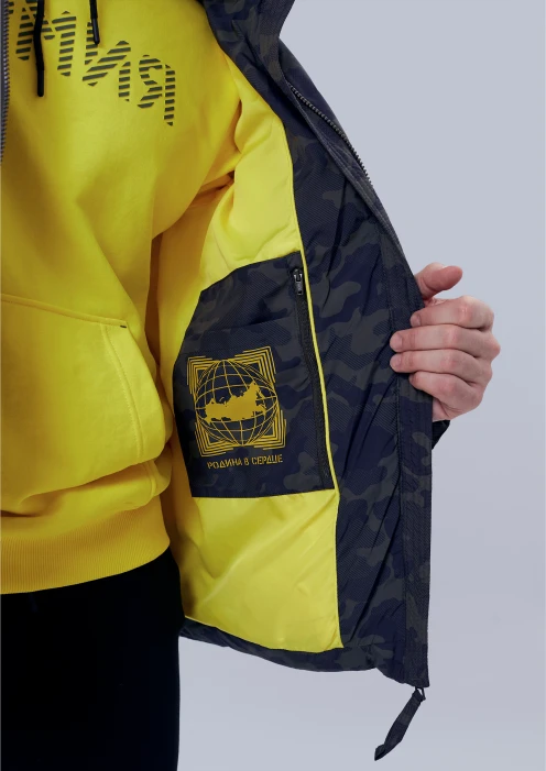 Купить куртка зимняя «родина в сердце» хаки камуфляж в интернет-магазине ArmRus по выгодной цене. - изображение 5
