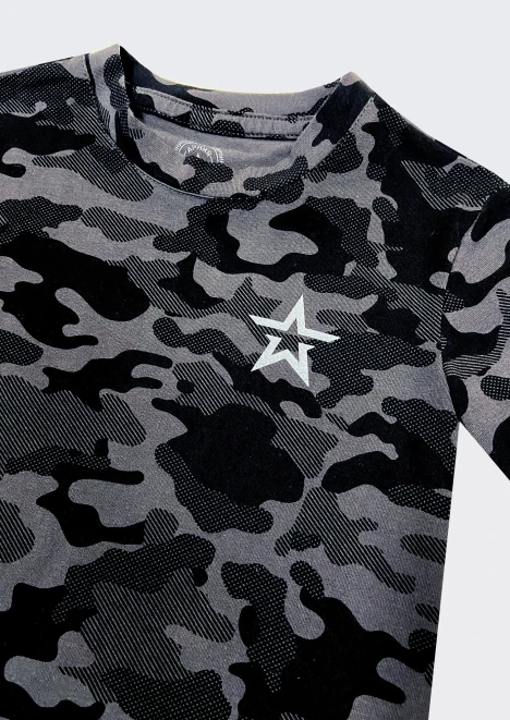 Купить футболка детская «звезда» черный камуфляж в интернет-магазине ArmRus по выгодной цене. - изображение 3