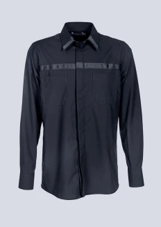 Рубашка мужская форменная черная: купить в интернет-магазине «Армия России