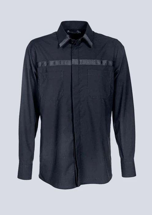 Купить рубашка мужская форменная черная в интернет-магазине ArmRus по выгодной цене. - изображение 1