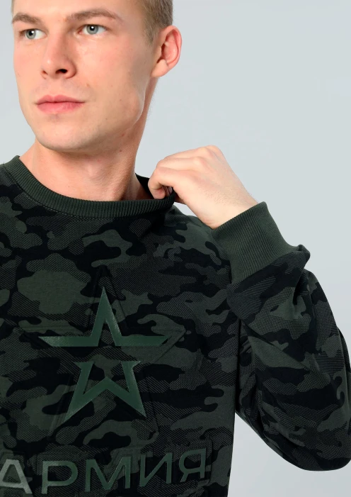 Купить свитшот мужской «армия россии» камуфляж в интернет-магазине ArmRus по выгодной цене. - изображение 4