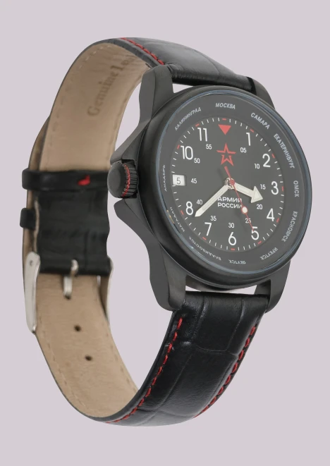 Купить часы наручные армия россии ратник, черный в интернет-магазине ArmRus по выгодной цене. - изображение 4