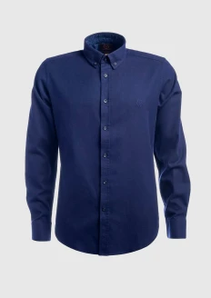 Рубашка мужская «Звезда» темно-синяя: купить в интернет-магазине «Армия России