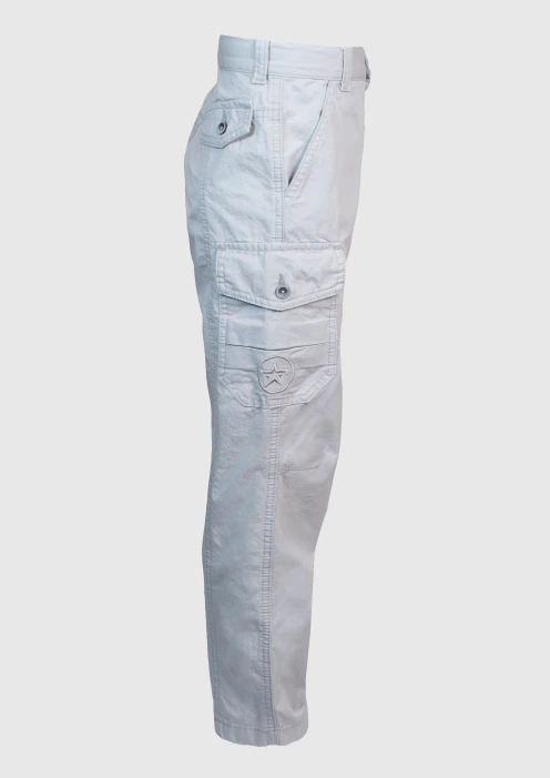 Купить брюки-карго для мальчика «звезда» серые в интернет-магазине ArmRus по выгодной цене. - изображение 3