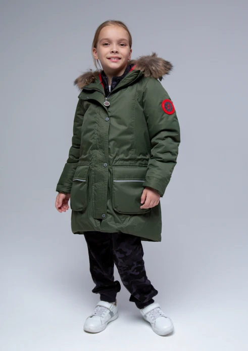 Купить куртка-парка утепленная детская «армия россии» хаки со светоотражающими вставками в интернет-магазине ArmRus по выгодной цене. - изображение 17