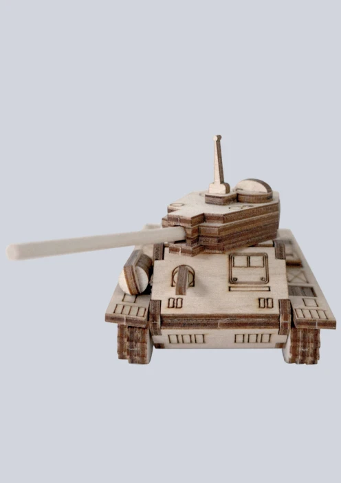 Купить игрушка-конструктор из дерева танк «т-34» 33 детали в интернет-магазине ArmRus по выгодной цене. - изображение 2