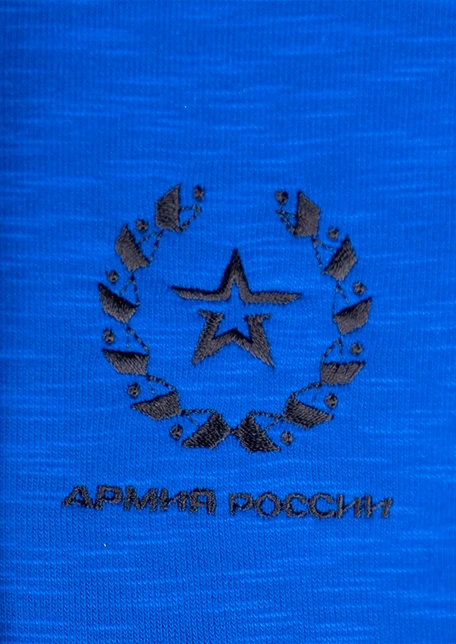 Купить толстовка женская на молнии «армия россии» синяя в Москве с доставкой по РФ - изображение 4