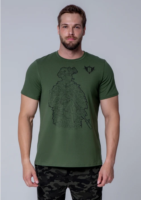 Купить футболка «ссо» контур бойца хаки в интернет-магазине ArmRus по выгодной цене. - изображение 3
