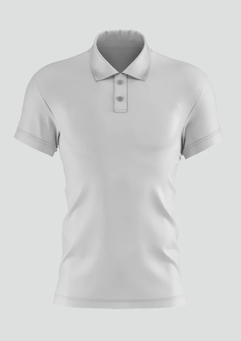 Купить рубашка-поло кулирка базовая белая в интернет-магазине ArmRus по выгодной цене. - изображение 1