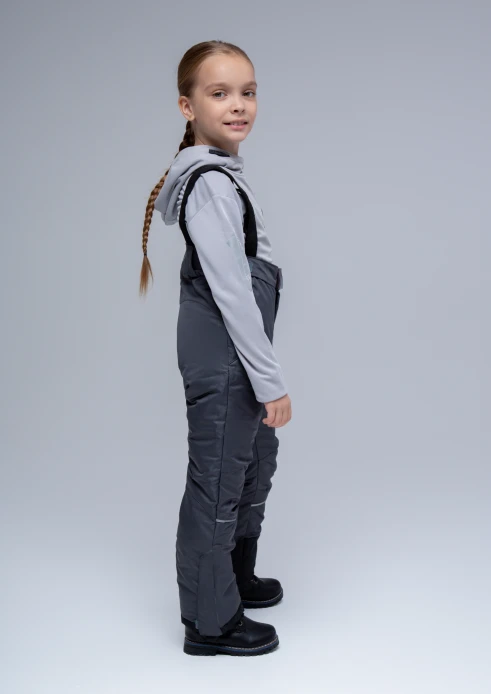 Купить брюки утепленные детские «от победы к победам» темно-серые в интернет-магазине ArmRus по выгодной цене. - изображение 5