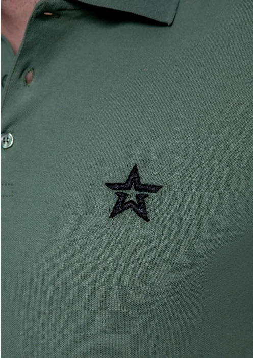 Купить футболка-поло пике мужская «звезда» хаки в интернет-магазине ArmRus по выгодной цене. - изображение 7