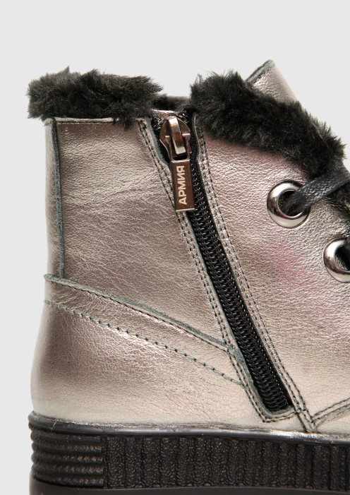 Купить зимние ботинки детские «армия» в интернет-магазине ArmRus по выгодной цене. - изображение 4