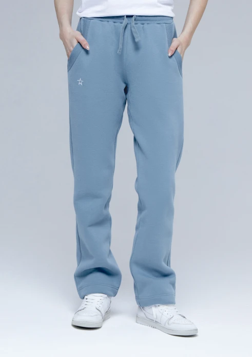 Купить брюки женские «звезда» винтажно-синие в Москве с доставкой по РФ - изображение 3