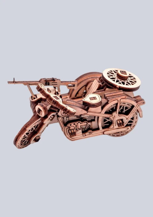 Купить игрушка-конструктор из дерева мотоцикл «м72» 34 детали в интернет-магазине ArmRus по выгодной цене. - изображение 1